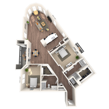 Traditional 2x2 1700 SF 325 floor plan